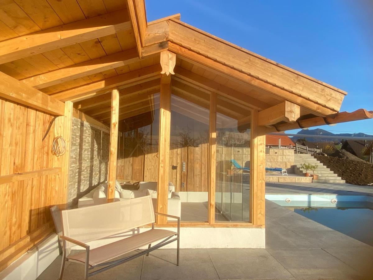 Private Luxury Chalet Siegsdorf Exterior photo
